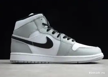 LIGHT SMOKE 1 GREY JORDAN MID AIR 0519